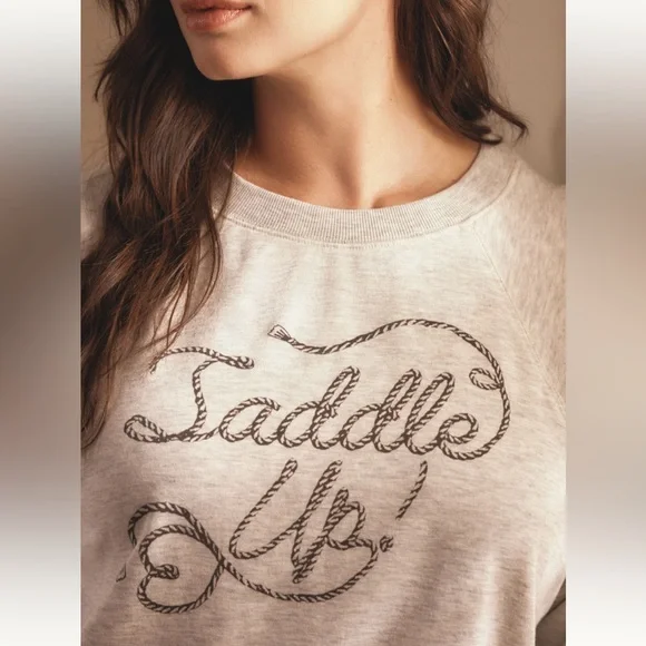 NWT - Crew-Neck Graphic Sweatshirt - Picture 8 of 8